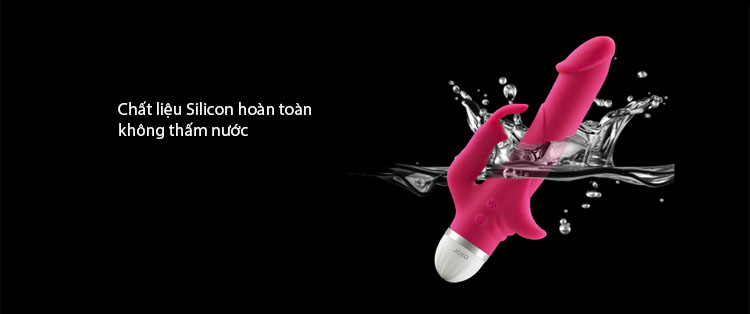 Dương vật silicon rung Joko kích thích điểm G, silicone an toàn