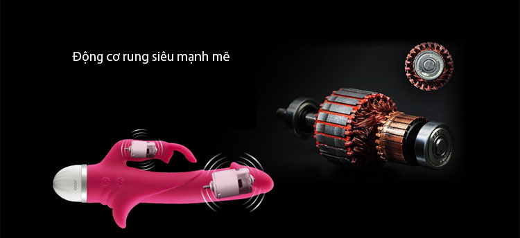 Dương vật silicon rung Joko kích thích điểm G, silicone an toàn