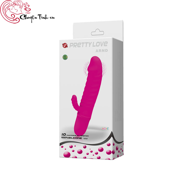 Dương vật silicon rung PrettyLove Arnd Thủ dâm nữ Giải tỏa sinh lý hiệu quả