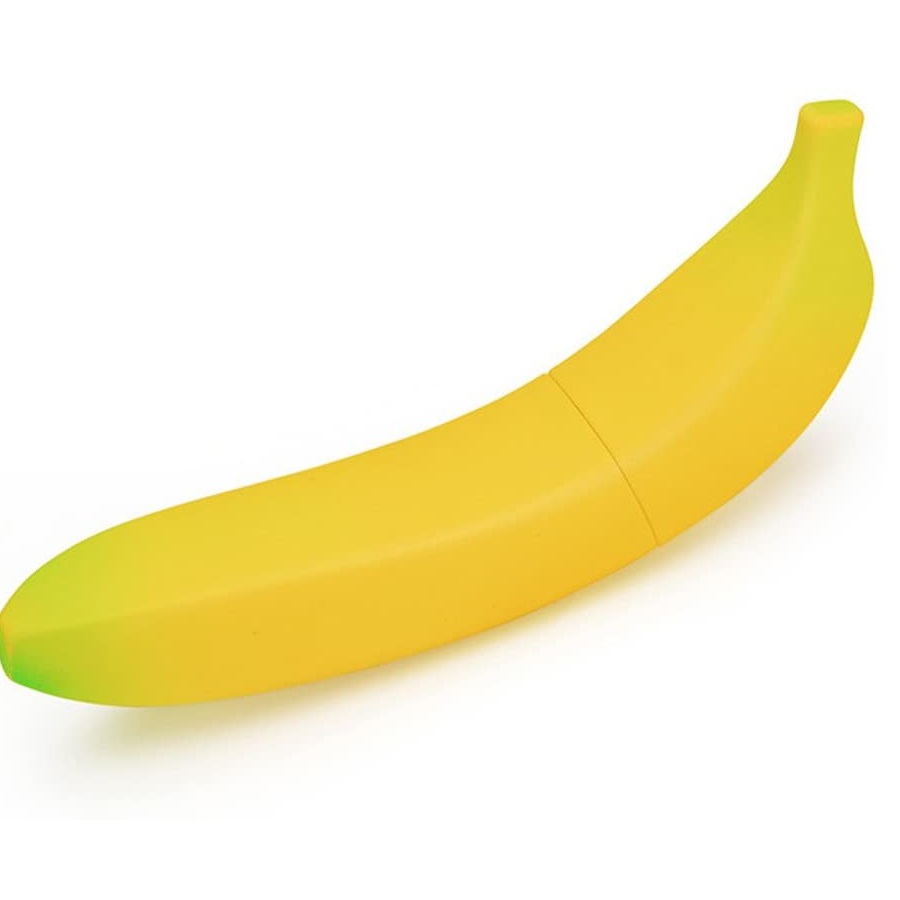 Dương vật thủ dâm nữ cao cấp silicon rung hình trái chuối sạc USB