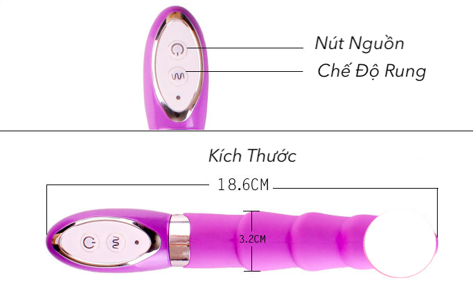 Que rung Wild Vibe 10 chế độ massage tự động silicon đa năng thỏa mãn nữ giới
