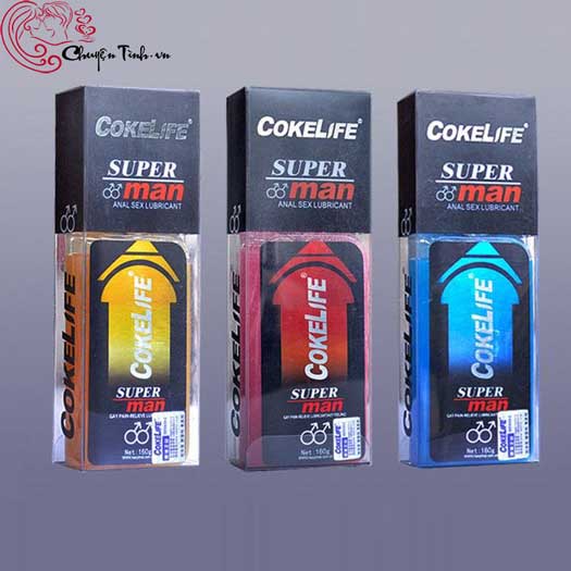 Gel bôi trơn Cokelife giảm đau cho gay thiên nhiên an toàn