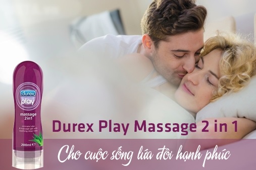 Gel bôi trơn Durex Play 2 in 1 tăng khoái cảm dịu nhẹ