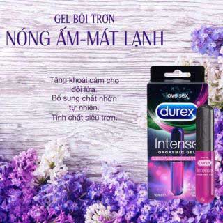 Nơi bán Gel bôi trơn kích thích và tăng khoái cảm nữ - Durex Intense Orgasmic - Chai 10ml nhập khẩu
