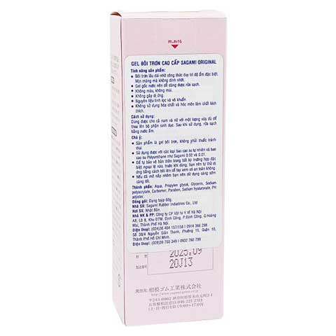 Gel bôi trơn Sagami Original Nhật  mềm mịn dễ chịu