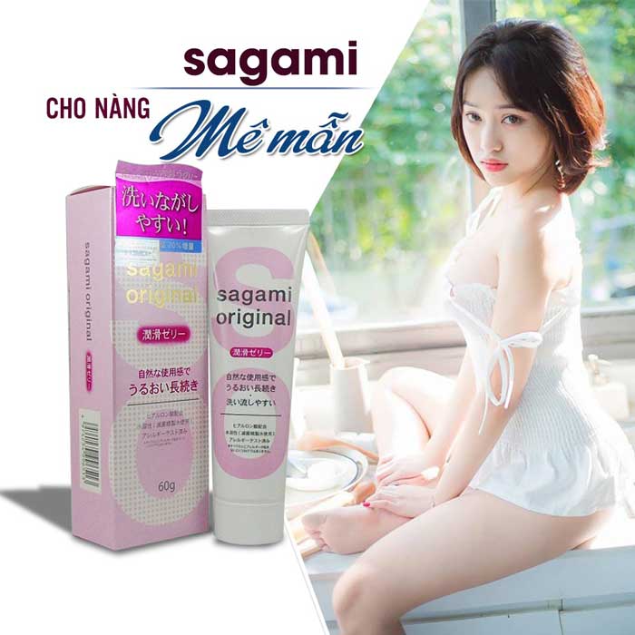 Gel bôi trơn Sagami Original Nhật  mềm mịn dễ chịu