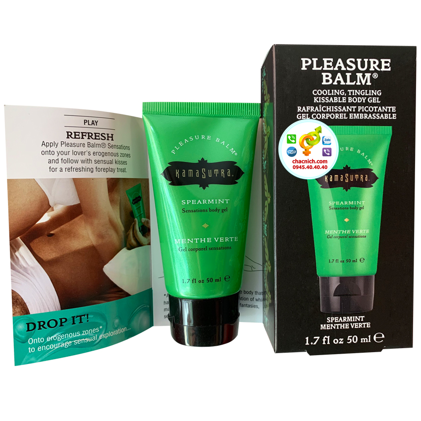  Phân phối Gel bôi Kamasutra Pleasure Balm tăng cực khoái đa điểm G Nam và Nữ loại tốt