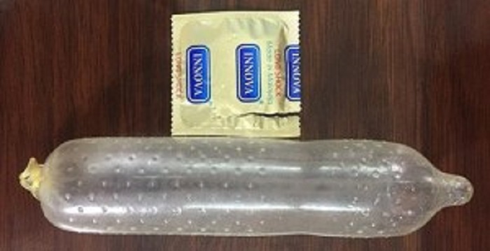 Bao cao su Innova đen gân gai kéo dài thời gian 12 cái