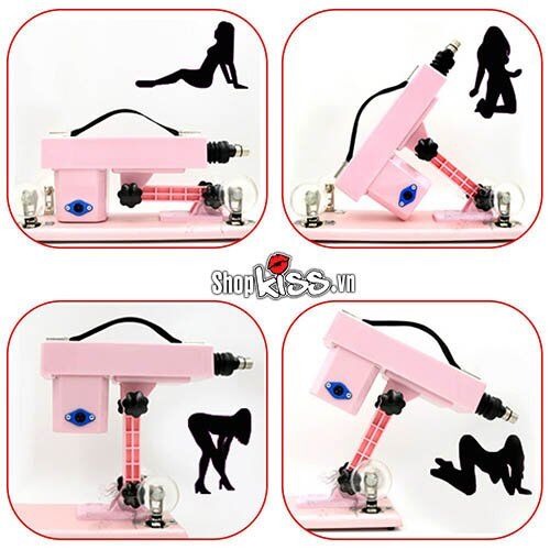Máy thủ dâm tự động Machingun kích thích âm đạo mát xa sinh lý