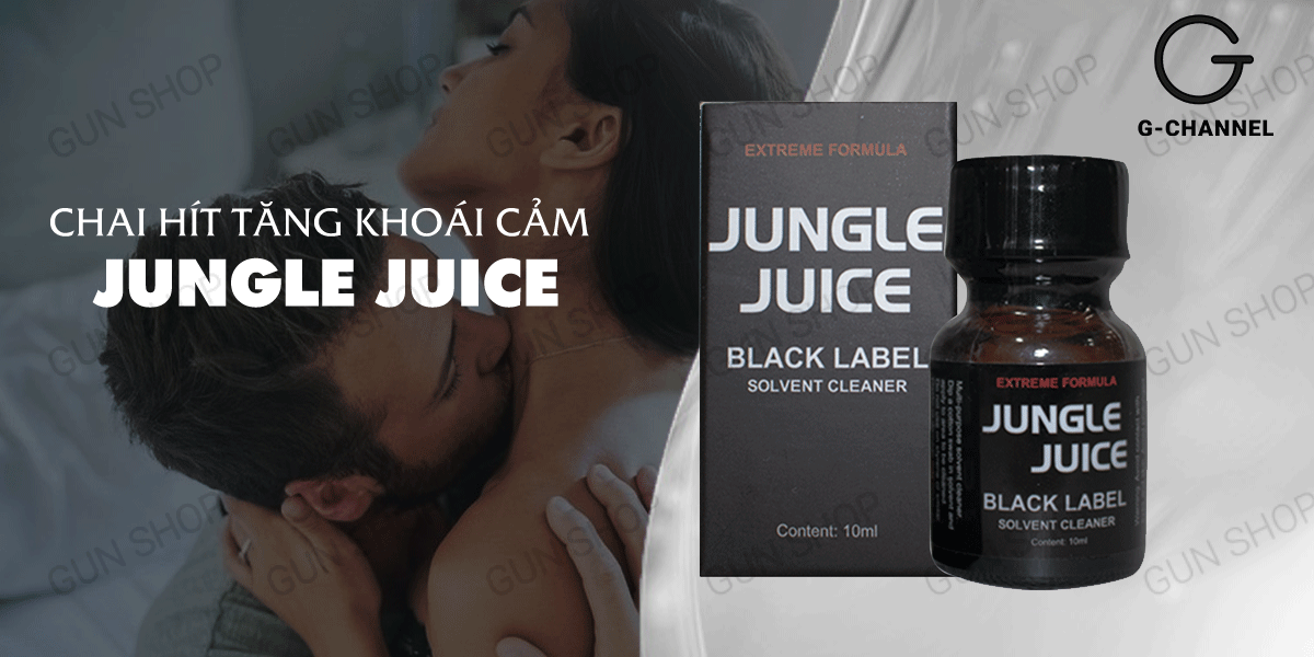 Popper Jungle Juice Black Label 10ml chính hãng Mỹ tăng khoái
