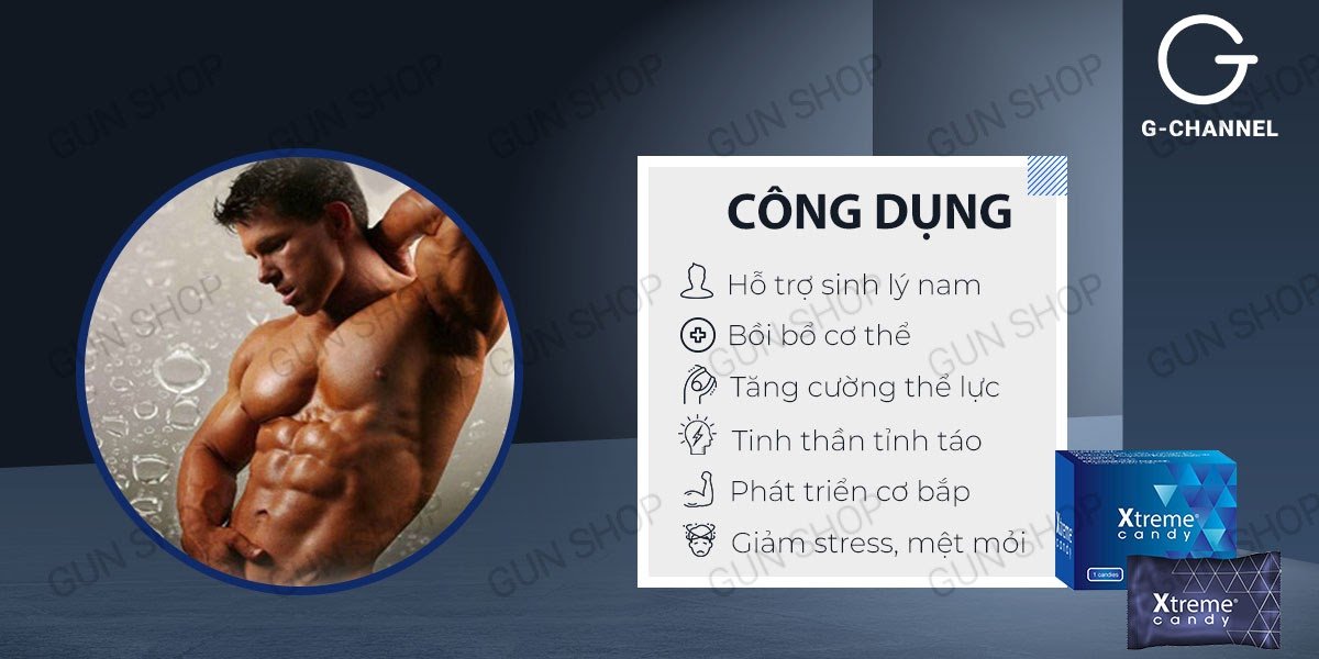  Cửa hàng bán Kẹo nhân sâm Xtreme - Tăng cường sinh lý - 1 viên cao cấp