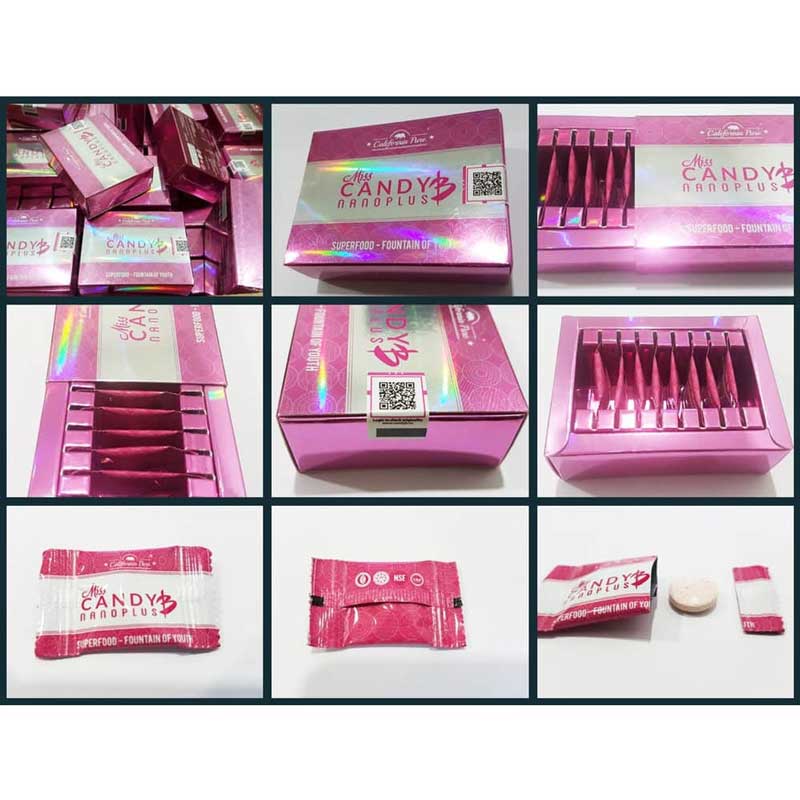 Kẹo sâm Miss Candy B nữ tăng ham muốn sinh lý từ nhân sâm Mỹ