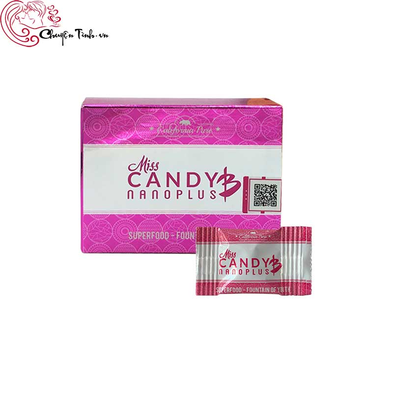 Kẹo sâm Miss Candy B nữ tăng ham muốn sinh lý từ nhân sâm Mỹ