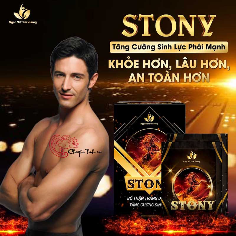Kẹo Stony Chính Hãng Thảo Dược Tăng Cường Sinh Lý Nam An Toàn Thiên Nhiên