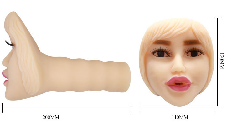 Âm đạo búp bê mặt xinh silicon cao cấp mịn màng thủ dâm an toàn