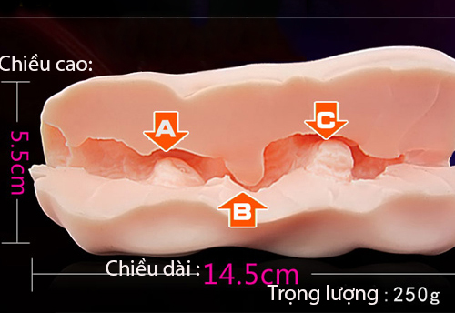 Âm đạo giả silicon mềm mịn se khít giá rẻ thủ dâm hiệu quả