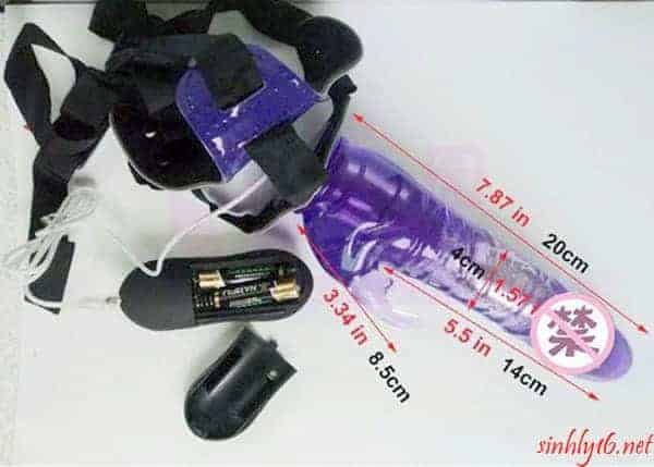 Dương vật dây đeo siêu rung Hong Kong Aphrodisia cho đồng tính nữ