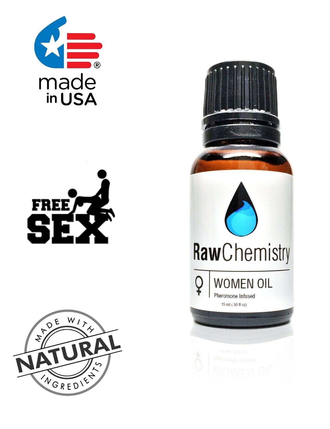 Nước hoa kích dục Raw Chemistry Nam dạng thoa độc quyền nhập Mỹ