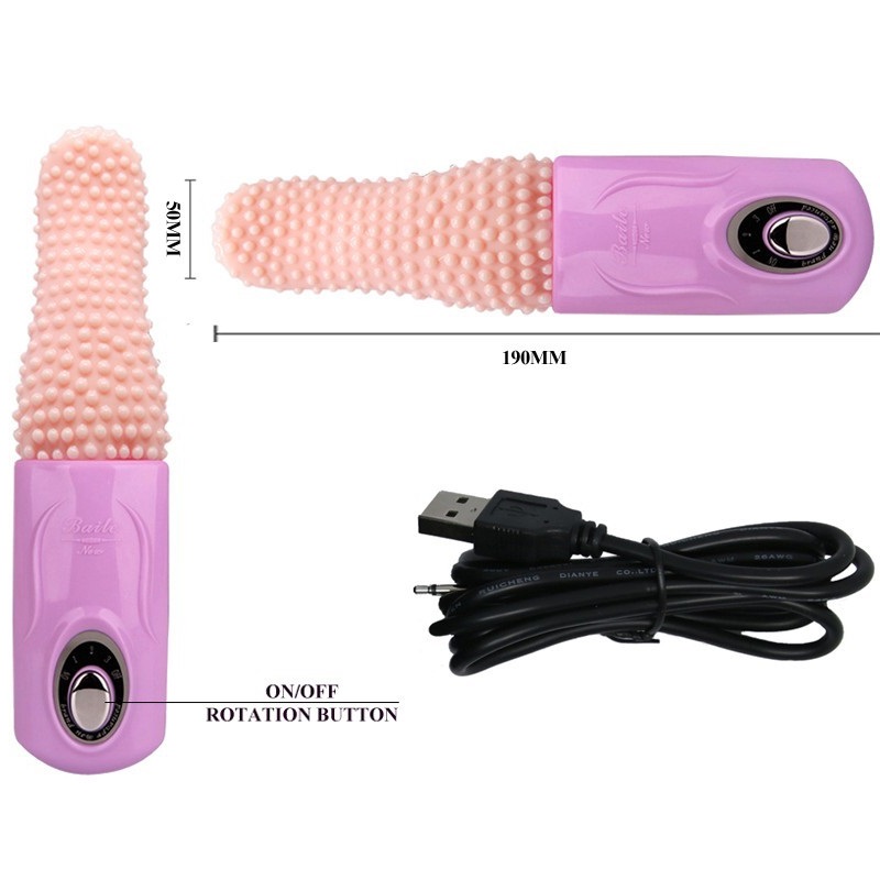 Lưỡi bi rung liếm âm đạo Pretty Love Tongue 3 chế độ rung chuẩn quốc tế