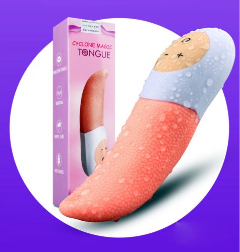 Lưỡi liếm âm đạo silicone + 2 trứng rung tình yêu massage giải tỏa sinh lý