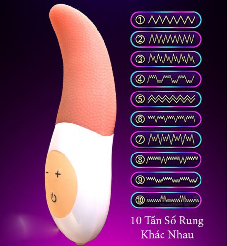 Lưỡi liếm âm đạo silicone + 2 trứng rung tình yêu massage giải tỏa sinh lý
