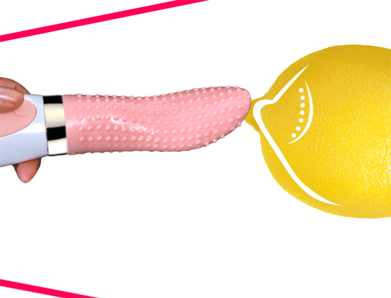 Lưỡi liếm Crazy Tongue cao cấp kèm trứng rung hai đầu silicon mềm