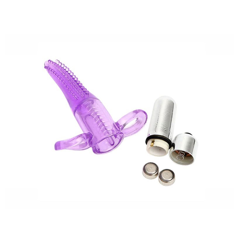 Lưỡi liếm đeo ngón tay gai rung Leten Nhật Bản, kích thích điểm G