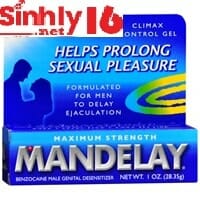 Thông tin Gel bôi trơn chống xuất tinh Mandelay cao cấp