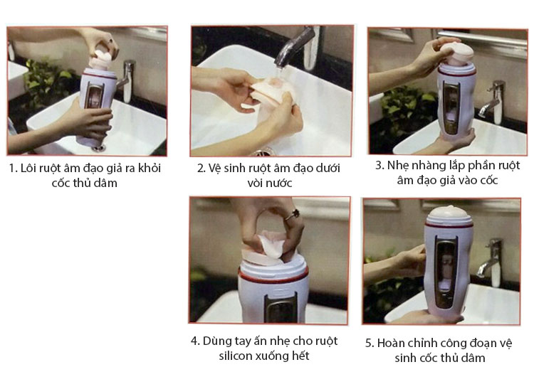 Máy bú mút dương vật tự động Leten chất liệu ABS ruột silicon TPE