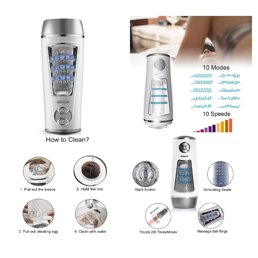 Máy bú mút tự động Migyy rung thụt cực sướng cho nam