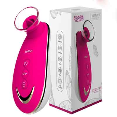 Máy Massage Bú Liếm Mini Leten Cao Cấp Silicon TPE+ABS Pin 500mA