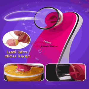 Máy Massage Bú Liếm Mini Leten Cao Cấp Silicon TPE+ABS Pin 500mA