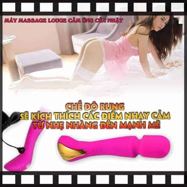 Máy massage Louge rung cảm ứng Nhật tặng cực khoái nữ