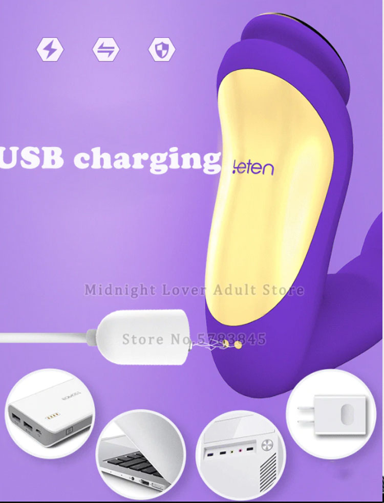 Mát xa điểm G Leten cao cấp nhịp rung tỏa nhiệt êm ái