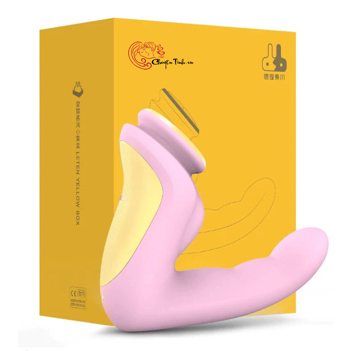 Mát xa điểm G Leten cao cấp nhịp rung tỏa nhiệt êm ái