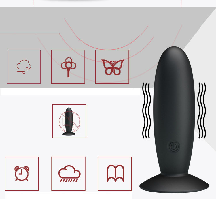 Máy rung âm đạo hậu môn Pretty Love 12 chế độ rung sạc USB