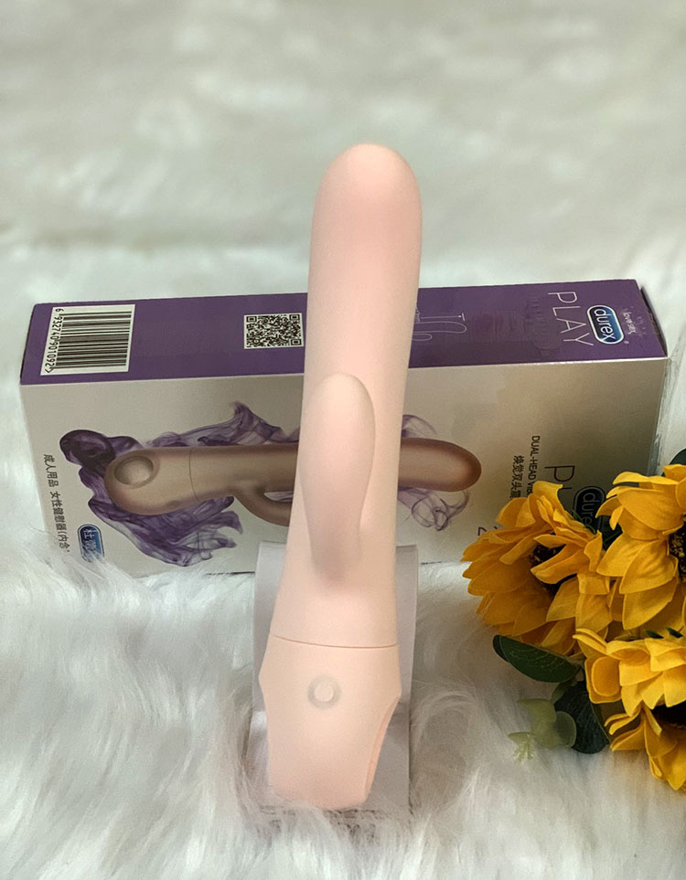 Máy rung điểm G Durex Dual Head Vibrator Loop silicone ABS
