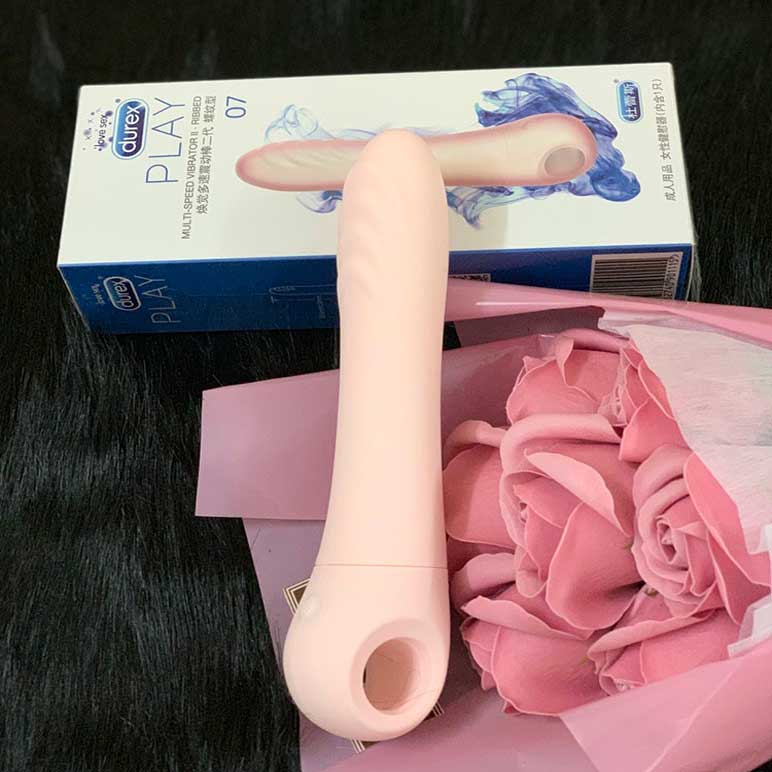 Máy rung điểm G Durex Vibrator II Ribbed silicone an toàn