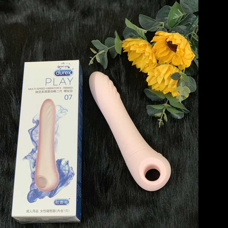 Máy rung điểm G Durex Vibrator II Ribbed silicone an toàn