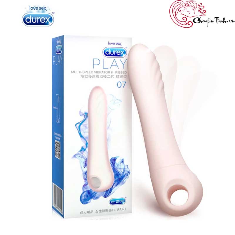 Máy rung điểm G Durex Vibrator II Ribbed silicone an toàn