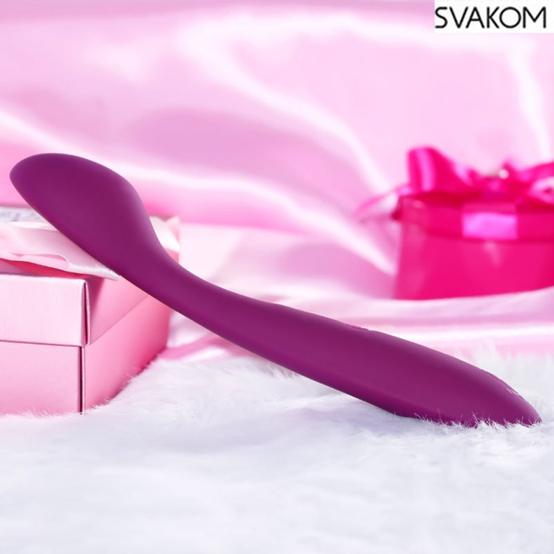 Máy Rung Kích Thích Nữ SVAKOM KERI Silicon Y Tế Massage Điểm G, Âm Vật