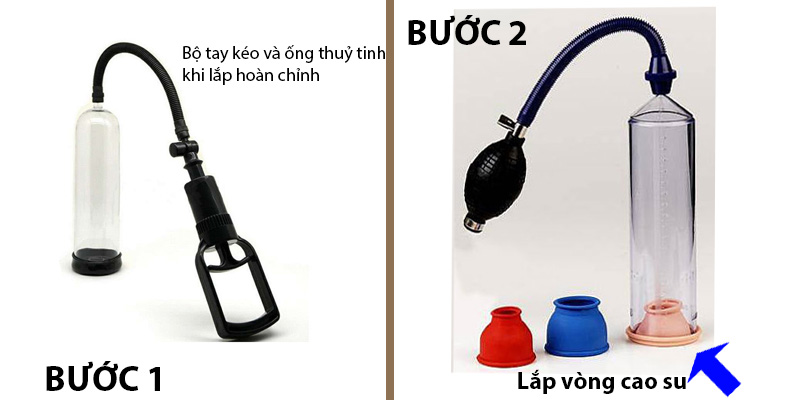 Máy tập tăng kích thước dương vật silicon mềm cao cấp