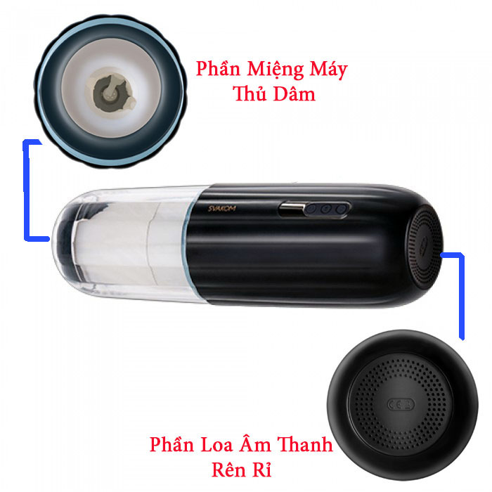 Máy Thủ Dâm Svako Alex Cao Cấp Rung Thụt Rên Rỉ Giải Tỏa Sinh Lý Nam