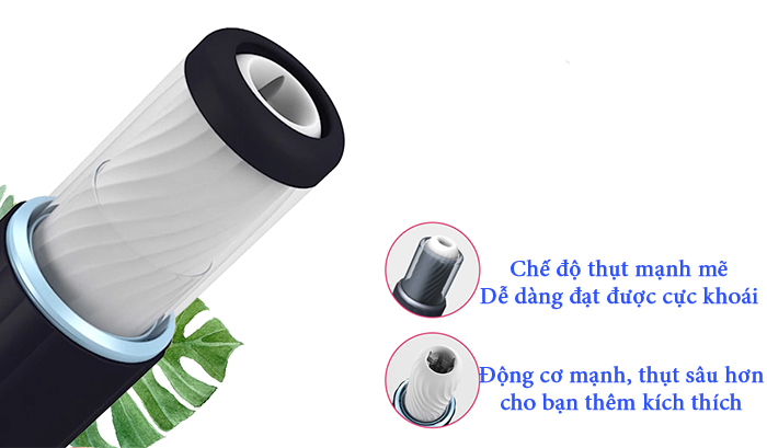 Máy Thủ Dâm Svako Alex Cao Cấp Rung Thụt Rên Rỉ Giải Tỏa Sinh Lý Nam