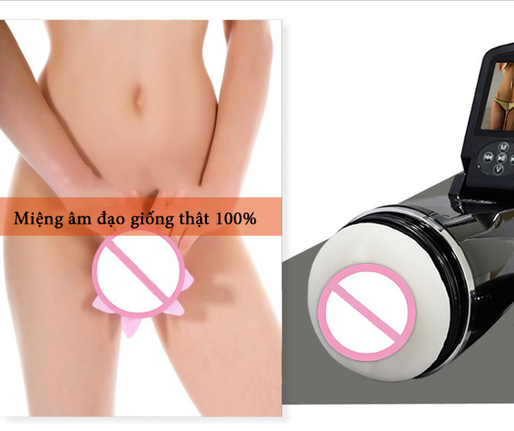 Máy thủ dâm gắn tường MAIG LCD tăng khoái cảm giải tỏa nhu cầu nam giới