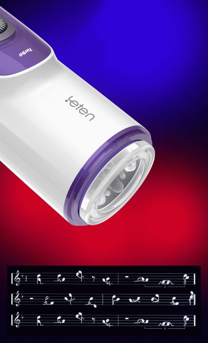 Máy thủ dâm Leten âm thanh sưởi ấm rung thụt tự động