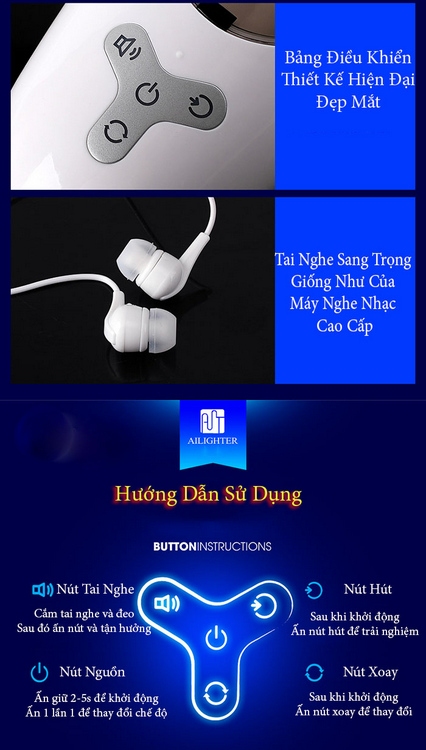 Máy thủ dâm tự động cao cấp JUICER bú mút xoay cực đã kéo dài thời gian