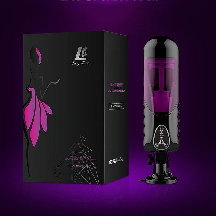 Máy Thủ Dâm Tự Động EASYLOVE Rung Xoay Thụt Giải Tỏa Sinh Lý Nam