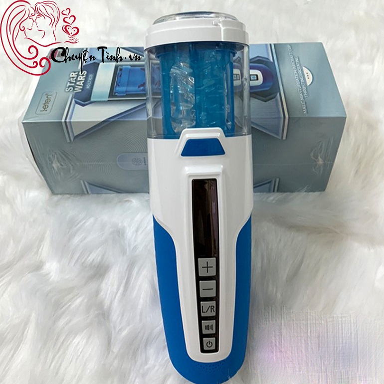 Thông tin Máy thủ dâm tự động Leten Star War âm đạo giả rung xoay thụt cao cấp giá sỉ