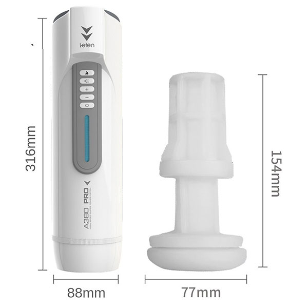 Máy thủ dâm Leten A380 Pro tự động 10 chế độ rung thụt